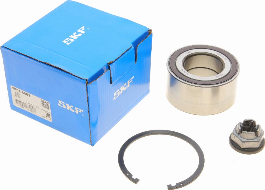 SKF VKBA 6682 - Подшипник ступицы колеса, комплект autospares.lv