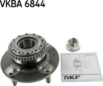 SKF VKBA 6844 - Ступица колеса, поворотный кулак autospares.lv