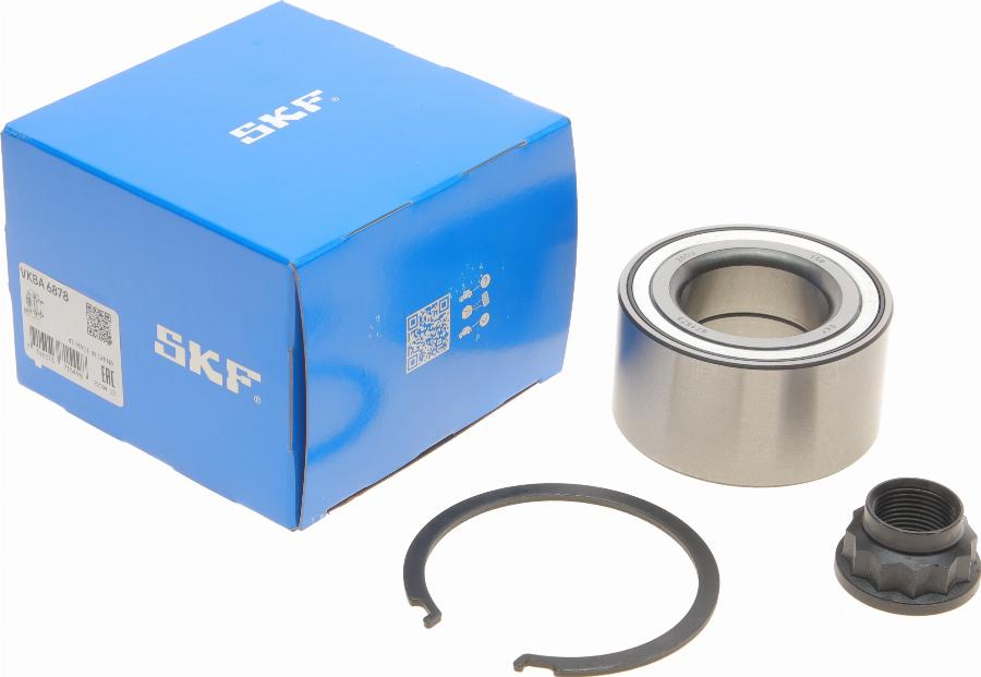 SKF VKBA 6878 - Подшипник ступицы колеса, комплект autospares.lv