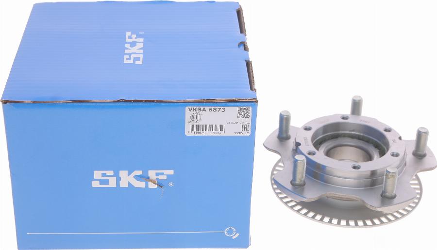 SKF VKBA 6873 - Подшипник ступицы колеса, комплект autospares.lv