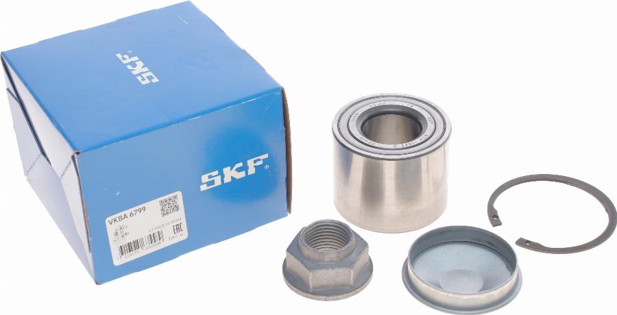 SKF VKBA 6799 - Подшипник ступицы колеса, комплект autospares.lv