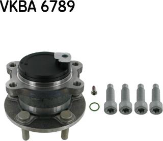 SKF VKBA 6789 - Подшипник ступицы колеса, комплект autospares.lv