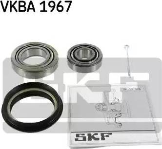 SKF VKBA 1967 - Подшипник ступицы колеса, комплект autospares.lv