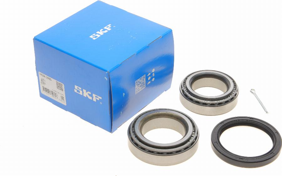 SKF VKBA 1985 - Подшипник ступицы колеса, комплект autospares.lv