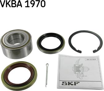 SKF VKBA 1970 - Подшипник ступицы колеса, комплект autospares.lv