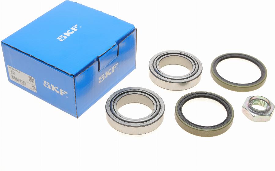 SKF VKBA 1444 - Подшипник ступицы колеса, комплект autospares.lv