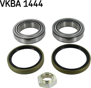 SKF VKBA 1444 - Подшипник ступицы колеса, комплект autospares.lv