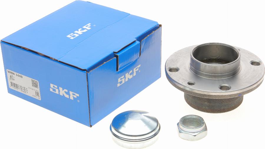 SKF VKBA 1440 - Подшипник ступицы колеса, комплект autospares.lv