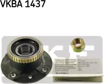 SKF VKBA 1437 - Ступица колеса, поворотный кулак autospares.lv