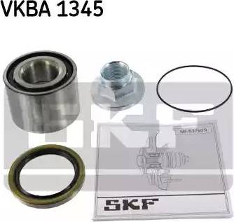 SKF VKBA 1345 - Подшипник ступицы колеса, комплект autospares.lv