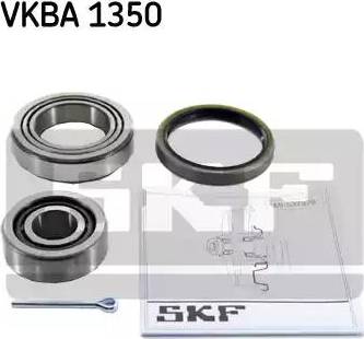 SKF VKBA 1350 - Подшипник ступицы колеса, комплект autospares.lv