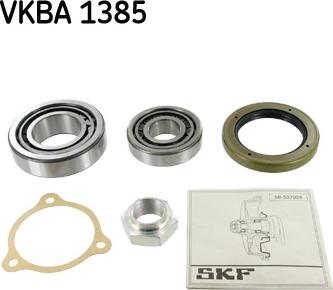 SKF VKBA 1385 - Подшипник ступицы колеса, комплект autospares.lv