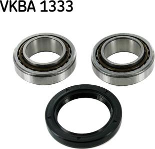 SKF VKBA 1333 - Подшипник ступицы колеса, комплект autospares.lv