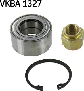 SKF VKBA 1327 - Подшипник ступицы колеса, комплект autospares.lv