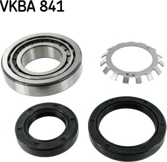 SKF VKBA 841 - Подшипник ступицы колеса, комплект autospares.lv