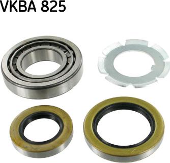 SKF VKBA 825 - Подшипник ступицы колеса, комплект autospares.lv