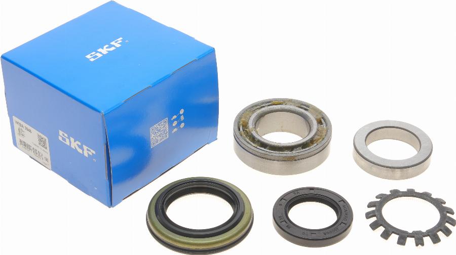 SKF VKBA 3948 - Подшипник ступицы колеса, комплект autospares.lv