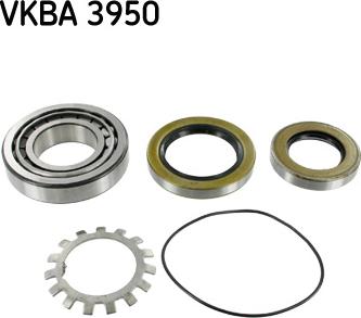SKF VKBA 3950 - Подшипник ступицы колеса, комплект autospares.lv