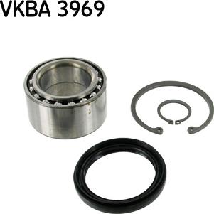SKF VKBA 3969 - Подшипник ступицы колеса, комплект autospares.lv