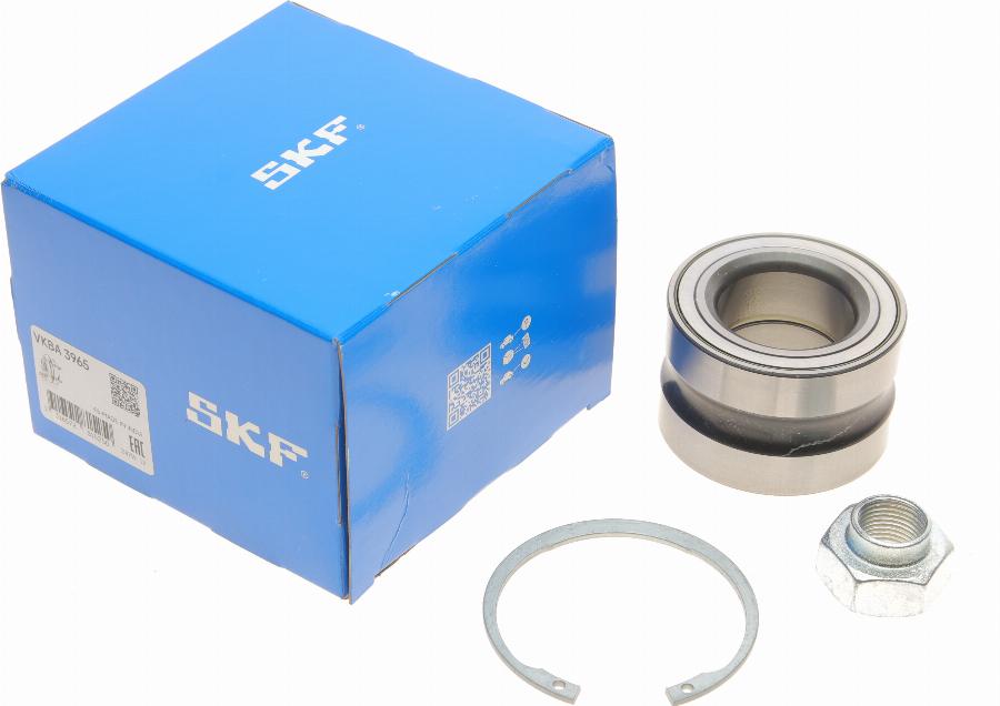 SKF VKBA 3965 - Подшипник ступицы колеса, комплект autospares.lv