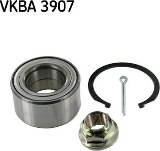 SKF VKBA 3907 - Подшипник ступицы колеса, комплект autospares.lv