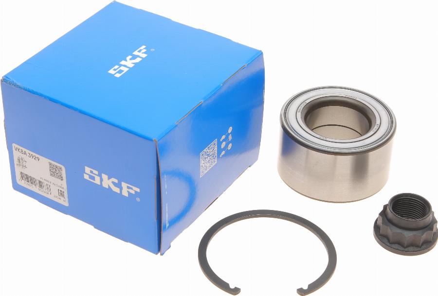 SKF VKBA 3929 - Подшипник ступицы колеса, комплект autospares.lv