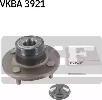 SKF VKBA 3921 - Ступица колеса, поворотный кулак autospares.lv