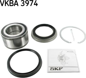 SKF VKBA 3974 - Подшипник ступицы колеса, комплект autospares.lv