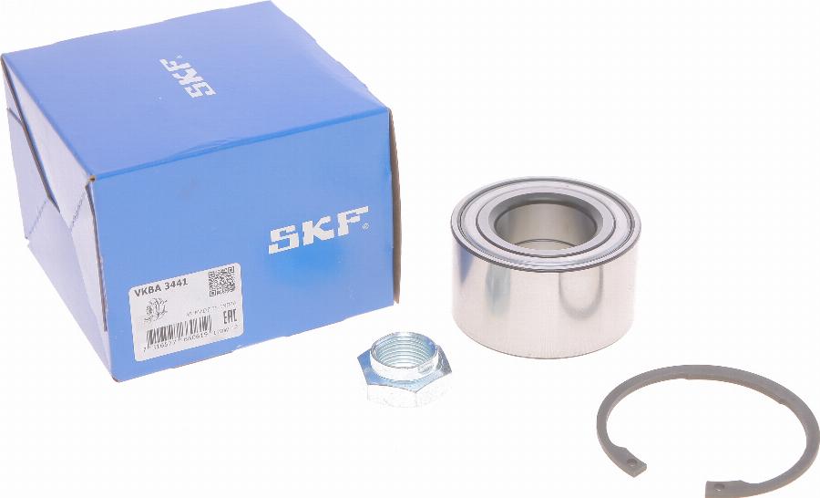 SKF VKBA 3441 - Подшипник ступицы колеса, комплект autospares.lv