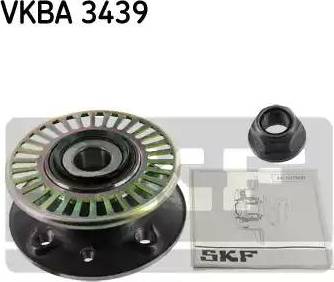 SKF VKBA 3439 - Ступица колеса, поворотный кулак autospares.lv