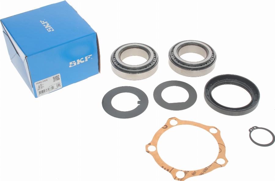 SKF VKBA 3420 - Подшипник ступицы колеса, комплект autospares.lv