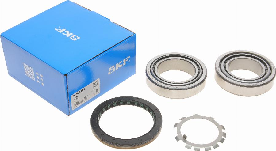 SKF VKBA 3475 - Подшипник ступицы колеса, комплект autospares.lv