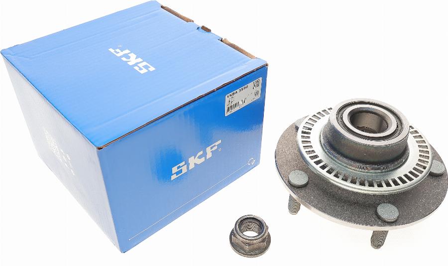 SKF VKBA 3590 - Подшипник ступицы колеса, комплект autospares.lv