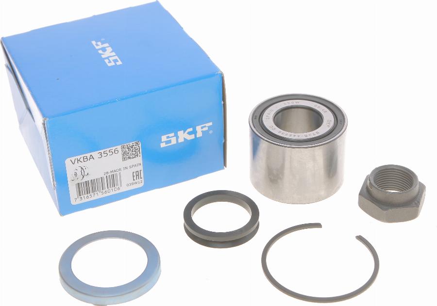 SKF VKBA 3556 - Подшипник ступицы колеса, комплект autospares.lv