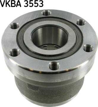 SKF VKBA 3553 - Подшипник ступицы колеса, комплект autospares.lv