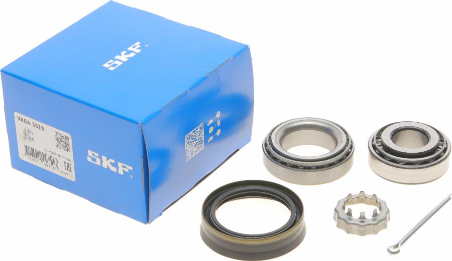 SKF VKBA 3519 - Подшипник ступицы колеса, комплект autospares.lv