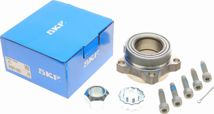 SKF VKBA 3588 - Подшипник ступицы колеса, комплект autospares.lv