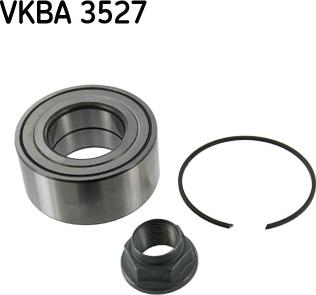 SKF VKBA 3527 - Подшипник ступицы колеса, комплект autospares.lv