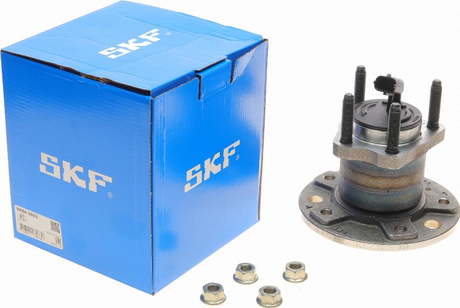 SKF VKBA 3653 - Ступица колеса, поворотный кулак autospares.lv