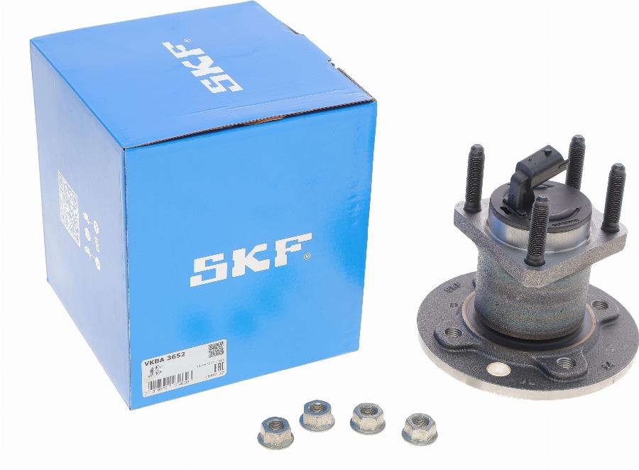 SKF VKBA 3652 - Ступица колеса, поворотный кулак autospares.lv