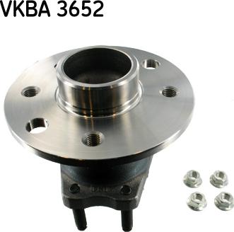 SKF VKBA 3652 - Ступица колеса, поворотный кулак autospares.lv