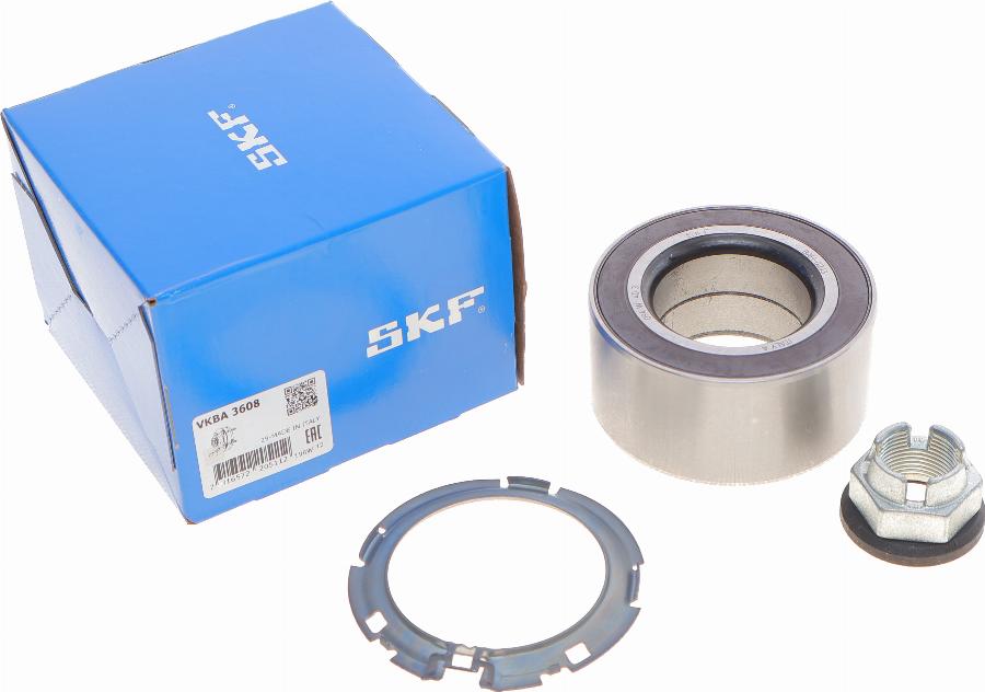 SKF VKBA 3608 - Подшипник ступицы колеса, комплект autospares.lv