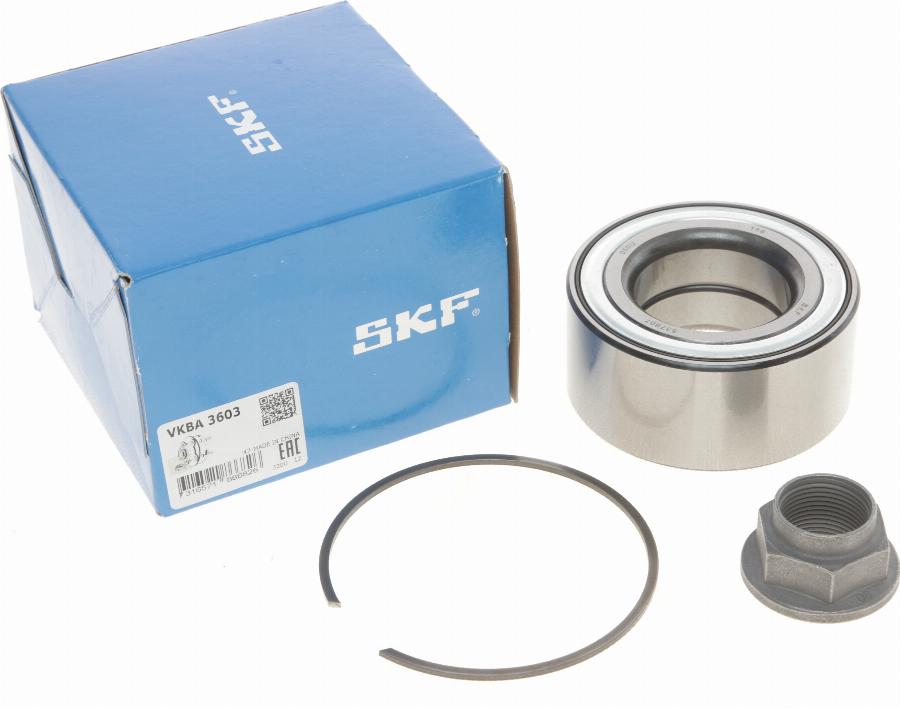 SKF VKBA 3603 - Подшипник ступицы колеса, комплект autospares.lv