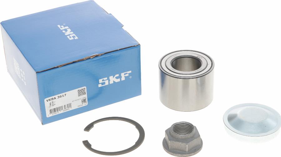 SKF VKBA 3617 - Подшипник ступицы колеса, комплект autospares.lv