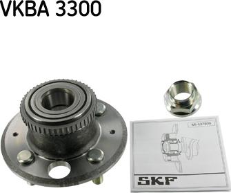 SKF VKBA 3300 - Подшипник ступицы колеса, комплект autospares.lv