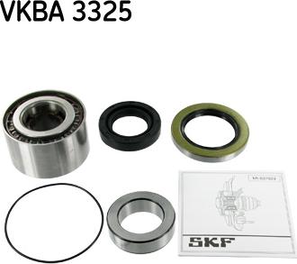 SKF VKBA 3325 - Подшипник ступицы колеса, комплект autospares.lv