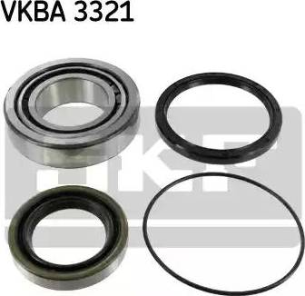 SKF VKBA 3321 - Подшипник ступицы колеса, комплект autospares.lv
