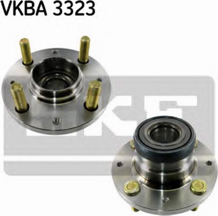 SKF VKBA3323 - Ступица колеса, поворотный кулак autospares.lv