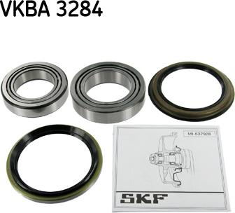 SKF VKBA 3284 - Подшипник ступицы колеса, комплект autospares.lv