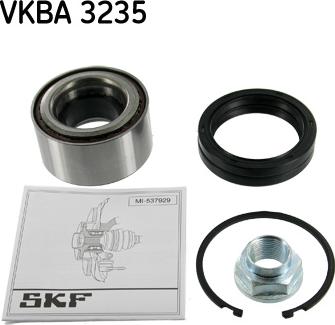 SKF VKBA 3235 - Подшипник ступицы колеса, комплект autospares.lv